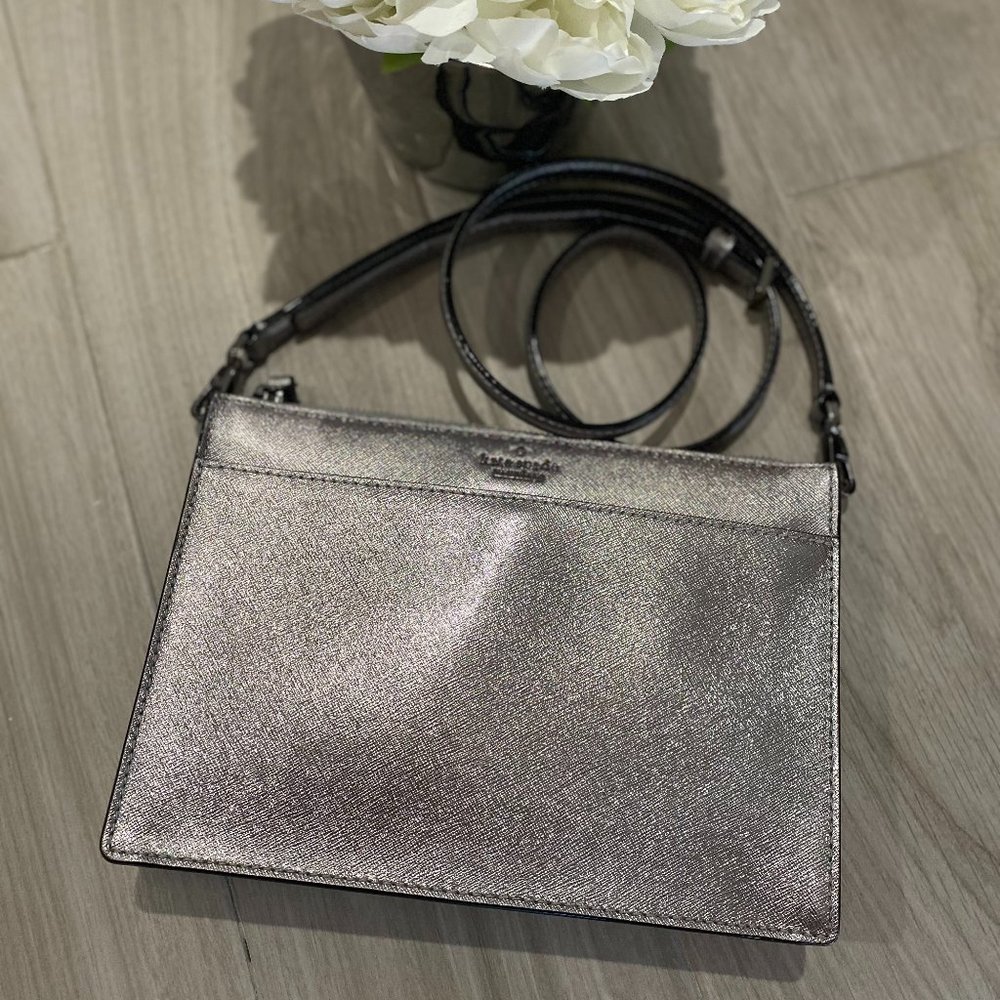 **New Crossbody KATE SPADE Silver